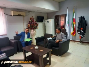 دیدار ریاست محترم آموزشکده کشاورزی پسران پاکدشت و رئیس محترم اداره راه شهرستان پاکدشت 3