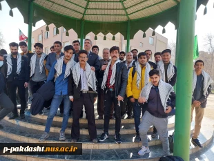 کاروان راهیان نور دانشجویان دانشکده فنی و کشاورزی پاکدشت با بدرقه رئیس دانشکده به مناطق جنوب کشور اعزام شد. 4