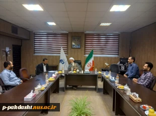 جلسه بحث وتبادل نظر مسئولین محترم دانشکده فنی و کشاورزی پاکدشت با امام جمعه محترم شهرستان پاکدشت 2