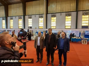 آیین رونمایی از هفتمین بازارچه دانشجویی با حضور رئیس دانشگاه فنی و حرفه‌ای 3