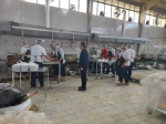 بازدید ریاست دانشکده جناب آقای دکتر پور جوان از محل طبخ غذا در ماه مبارک رمضان 2