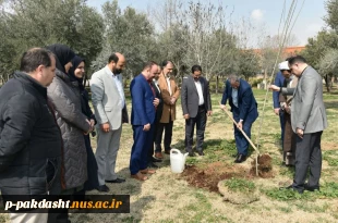 ‌به مناسبت هفته منابع طبیعی و سنت حسنه درختکاری با حضور رئیس دانشگاه ملی مهارت صورت گرفت:
آئین درختکاری و کاشت نهال در محوطه دانشکده دختران دکتر شریعتی تهران
 2