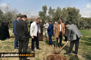 ‌به مناسبت هفته منابع طبیعی و سنت حسنه درختکاری با حضور رئیس دانشگاه ملی مهارت صورت گرفت:
آئین درختکاری و کاشت نهال در محوطه دانشکده دختران دکتر شریعتی تهران
 2