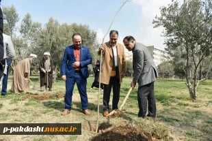 ‌به مناسبت هفته منابع طبیعی و سنت حسنه درختکاری با حضور رئیس دانشگاه ملی مهارت صورت گرفت:
آئین درختکاری و کاشت نهال در محوطه دانشکده دختران دکتر شریعتی تهران
 2