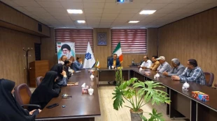 دیدار نوروزی ریاست دانشکده ملی مهارت کشاورزی پاکدشت با کارکنان مرکز 2