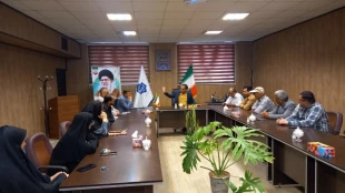 دیدار نوروزی ریاست دانشکده ملی مهارت کشاورزی پاکدشت با کارکنان مرکز 3