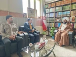 دیدار نوروزی جناب آقای دکتر پور جوان ریاست دانشکده ملی مهارت کشاورزی پاکدشت با امام جمعه محترم شهرستان پاکدشت 3