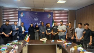 جلسه تقدیر وتشکر از اساتید ودانشجویان برترعلمی با حضورریاست دانشکده  جناب آقای دکتر پور جوان وجناب آقای دکتر اسلامی معاونت مرکز 3