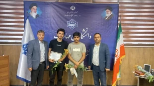جلسه تقدیر وتشکر از اساتید ودانشجویان برترعلمی با حضورریاست دانشکده  جناب آقای دکتر پور جوان وجناب آقای دکتر اسلامی معاونت مرکز 8