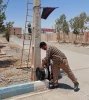نصب وراه اندازی دوربین مدار بسته در دانشکده جهت نظارت وکنترل محوطه 3