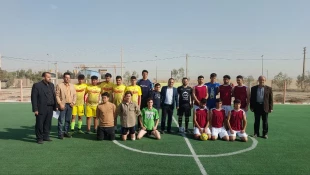 برگزاری مسابقه فوتبال ۶ جانبه استان تهران در دانشکده ملی مهارت کشاورزی پاکدشت به مناسبت هفته تربیت بدنی برگزار گردید 3