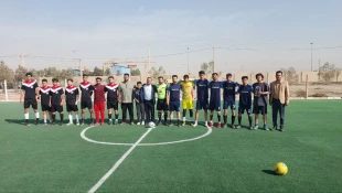 برگزاری مسابقه فوتبال ۶ جانبه استان تهران در دانشکده ملی مهارت کشاورزی پاکدشت به مناسبت هفته تربیت بدنی برگزار گردید 8