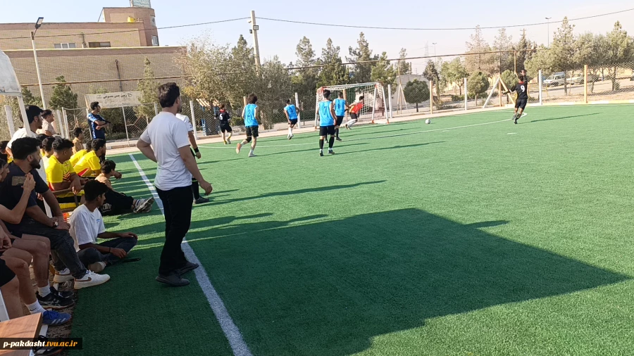 برگزاری مسابقه فوتبال 6 جانبه شهدای دانشجودانشگاه ملی مهارت استان تهران به میزبانی دانشکده ملی مهارت کشاورزی پاکدشت  12