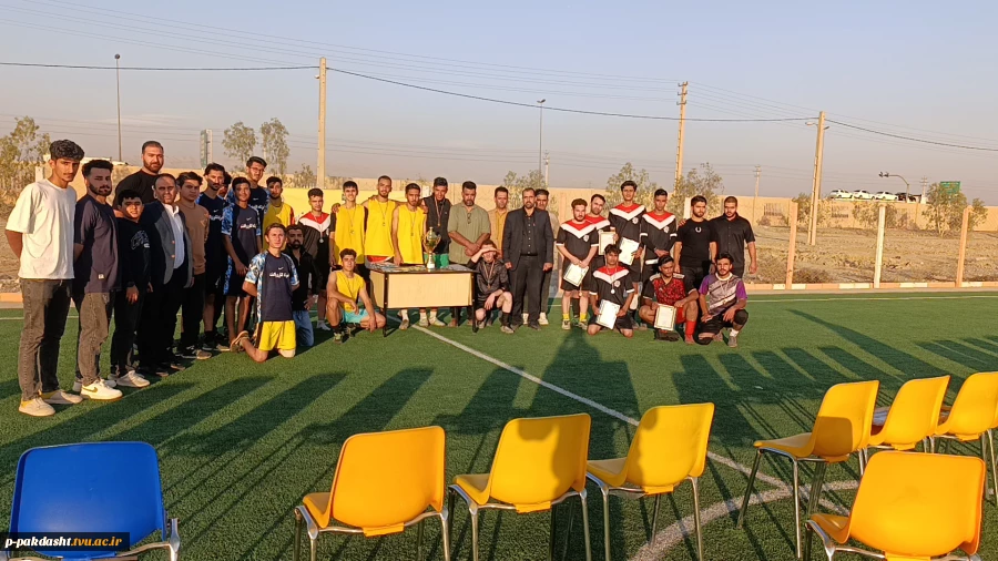 برگزاری مسابقه فوتبال 6 جانبه شهدای دانشجودانشگاه ملی مهارت استان تهران به میزبانی دانشکده ملی مهارت کشاورزی پاکدشت  22