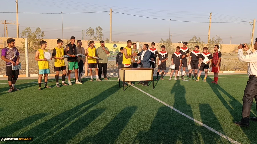 برگزاری مسابقه فوتبال 6 جانبه شهدای دانشجودانشگاه ملی مهارت استان تهران به میزبانی دانشکده ملی مهارت کشاورزی پاکدشت 17