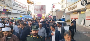 حضورریاست و کارکنان دانشکده ملی مهارت کشاورزی پاکدشت در مراسم روز 13 آبان روز دانش‌آموز 3