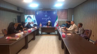 دیدار رئیس ستاد اقامه نمازشهرستان پاکدشت حاج آقا اردستانی با ریاست وکارکنان دانشکده ملی مهارت کشاورزی پاکدشت 2