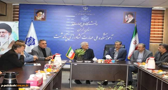 افتتاح کلینیک تخصصی گیاه پزشکی و کلنگ زنی سوله کارگاه ماشین آلات کشاورزی دانشکده ملی مهارت کشاورزی پاکدشت با حضور مسئولین محترم دانشگاه ملی مهارت و شهرستان پاکدشت