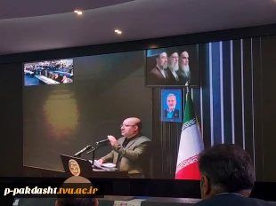 حضور دکتر پورجوان ریاست محترم دانشکده به همراه معاون محترم آقای دکتر اسلامی واساتید محترم در رصد خانه وزارت جهاد کشاورزی با حضور وزیر محترم وزارت جهاد کشاورزی 7
